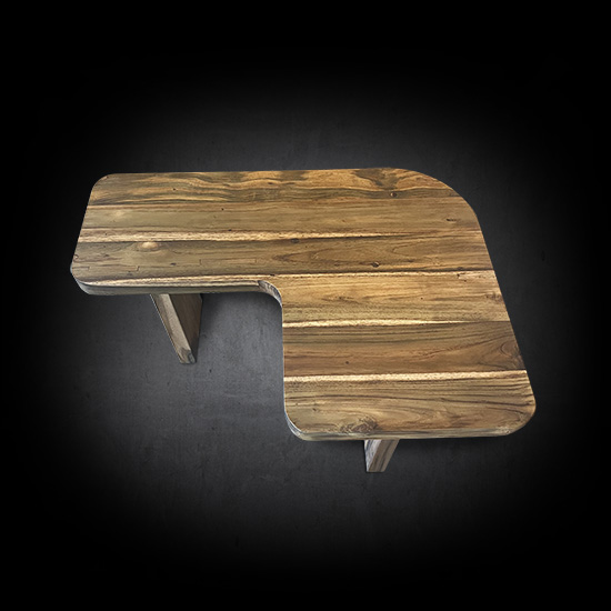 Puzzle Coffee / Cocktail Table / Bench / End Table - Handcrafted by Teak Me Home